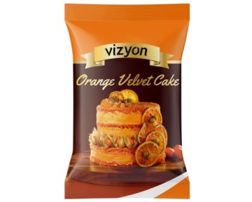 خليط كيك الفيلفيت البرتقالي من Vizyon