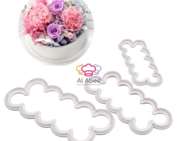 قطاعات عجينة سكر - ورد