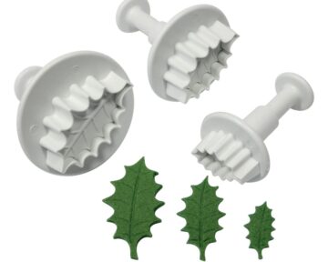 قطاعات عجينة سكر - ورق شجر