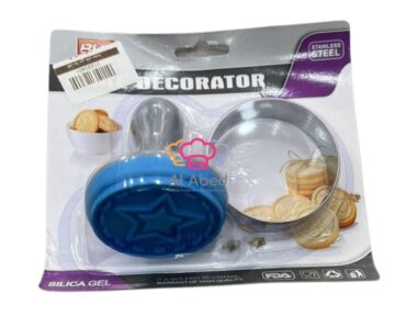 قطاعات كوكيز و عجين - دائري ختم