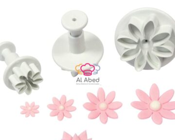 قطاعات عجينة سكر - ورد