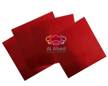 ورق تغليف شوكولاته - احمر 100ورقة