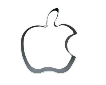 قطاعة كوكيز -  تفاحة Apple logo